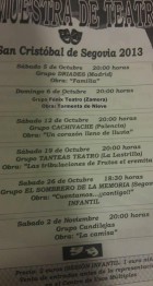 12 de Octubre de 2013 - Grupo de teatro Cachivache