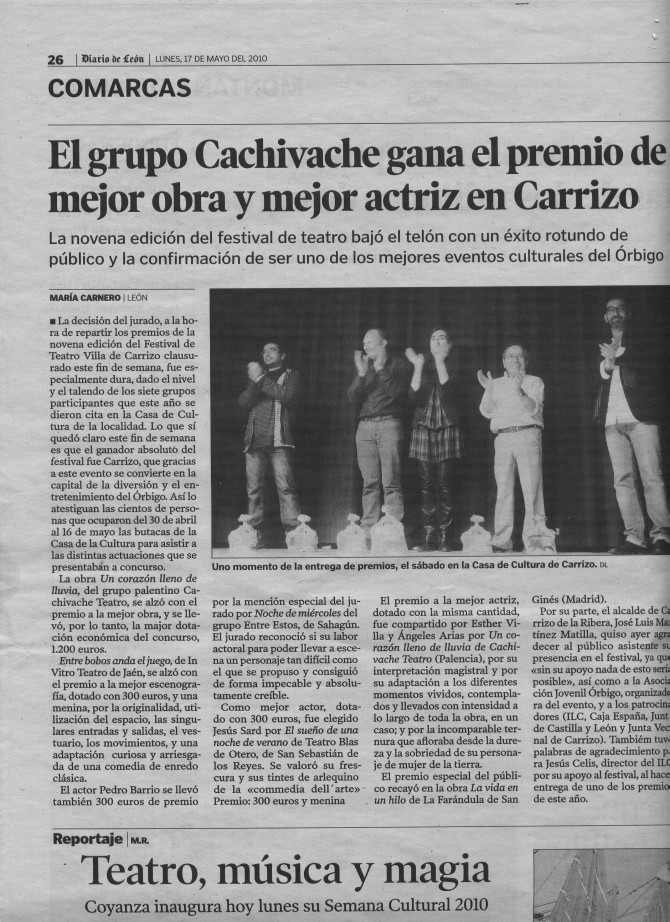  - Grupo de teatro Cachivache